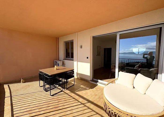 Bright With Sea View In Apartment Ajaccio (Corsica)
